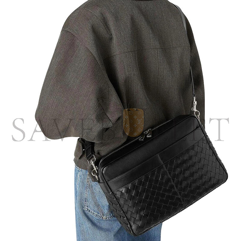B0tt*ga Ven*ta INTRECCIATO CAMERA BAG 843857V2HL18803 (37*26*13cm)